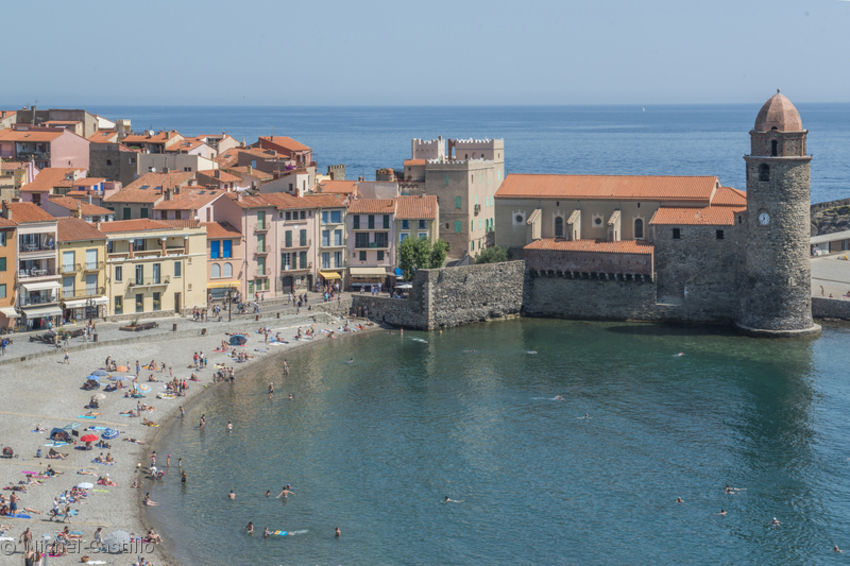 Collioure plage de Bolamar